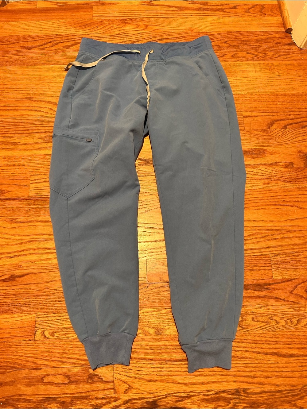 Figs Ceil Blue Jogger Pants - medium petite